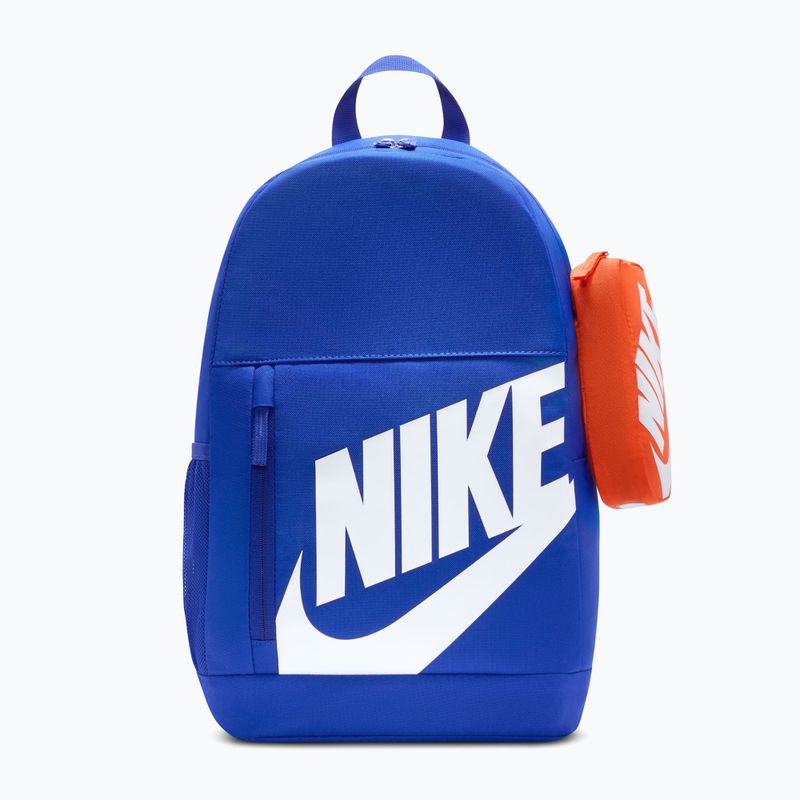 Gyerek hátizsák Nike Elemental Shoebox 20 l old royal/orange/white