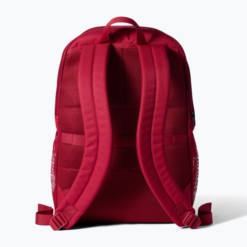Hátizsák Nike Brasilia 24 l tough red/black/reflect silver 2