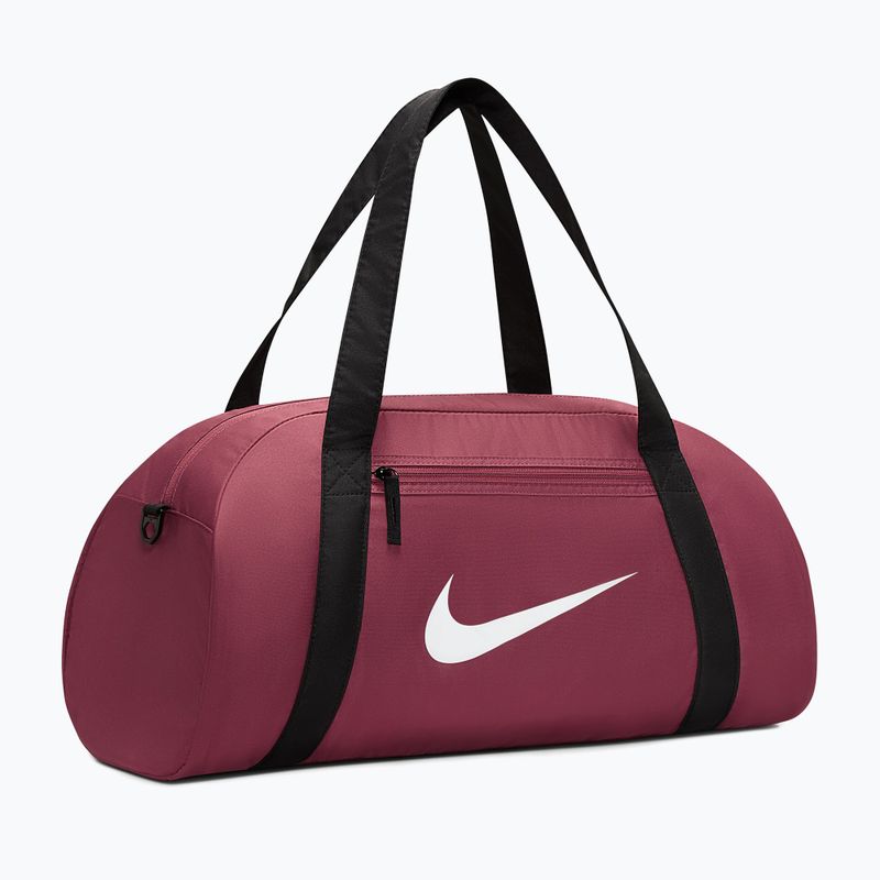 Női edzőtáska Nike Gym Club 24 l pink smoke/black/white 2