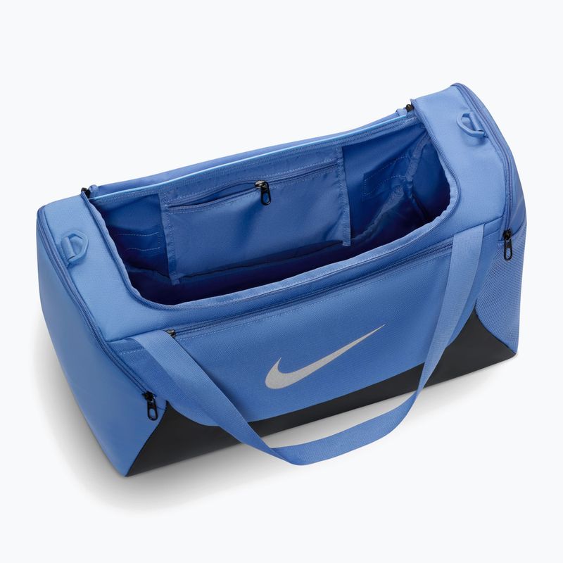 Edzőtáska Nike Brasilia Duffel Small 40 l indigo storm/black 3