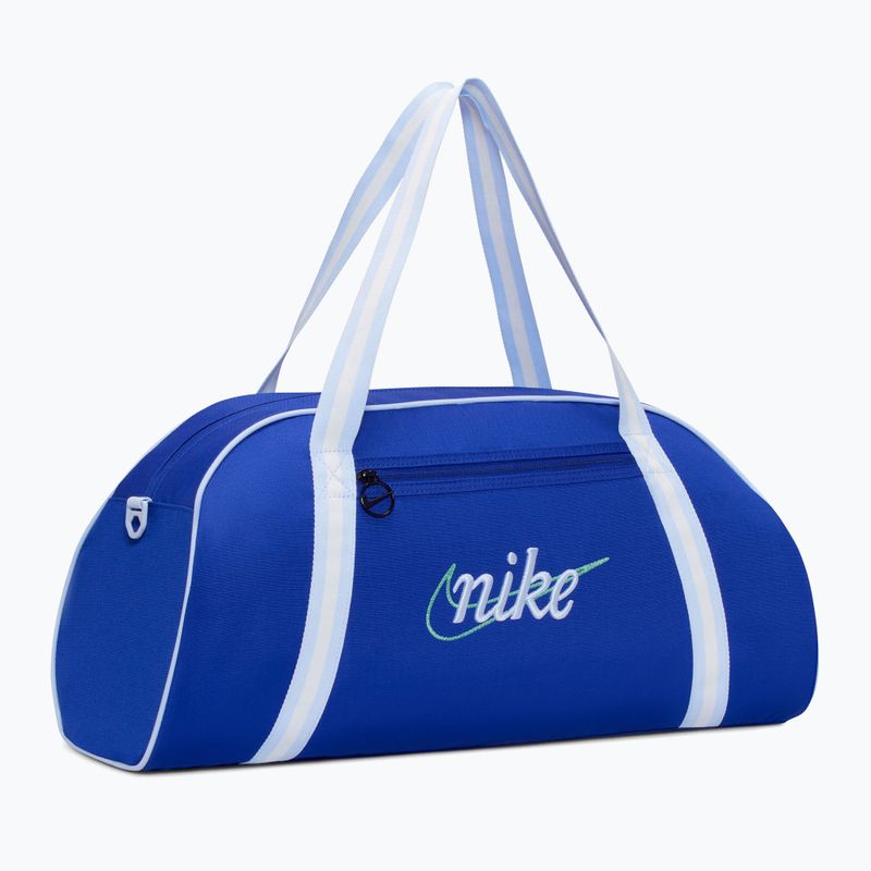 Női edzőtáska Nike Gym Club Retro 24 l old royal/hydrogen blue/hydrogen blue 2