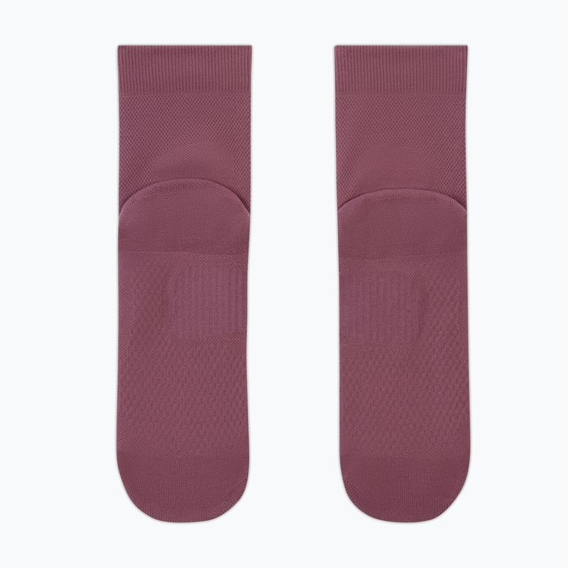 Zokni Nike Run Midweight Micro Crew pink smoke/pink rise/white 3