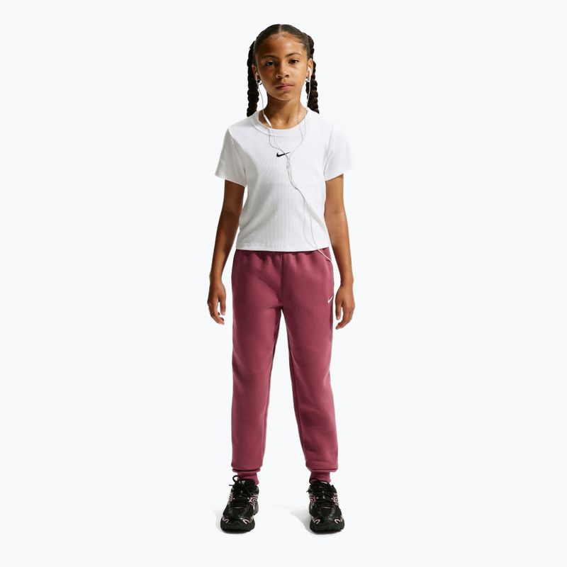 Gyerek nadrág Nike Sportswear Studio pink smoke/white 2