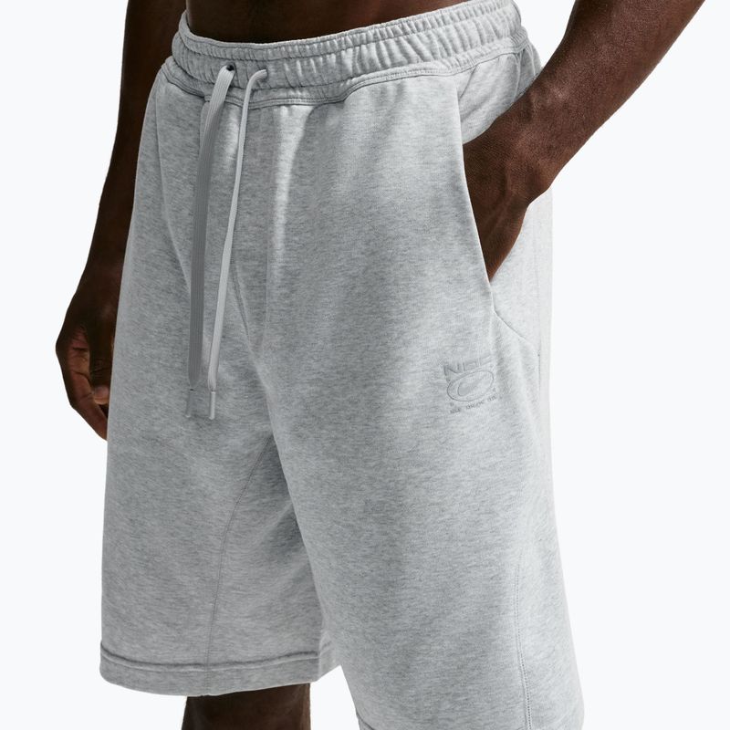 Férfi edző rövidnadrág Nike N.A.C. light smoke grey/heather/light smoke grey 3