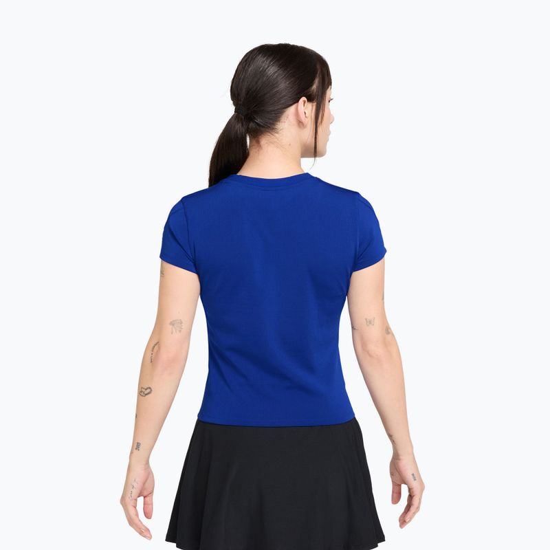 Női teniszpóló Nike Court Dri-Fit Advantage old royal/white 2