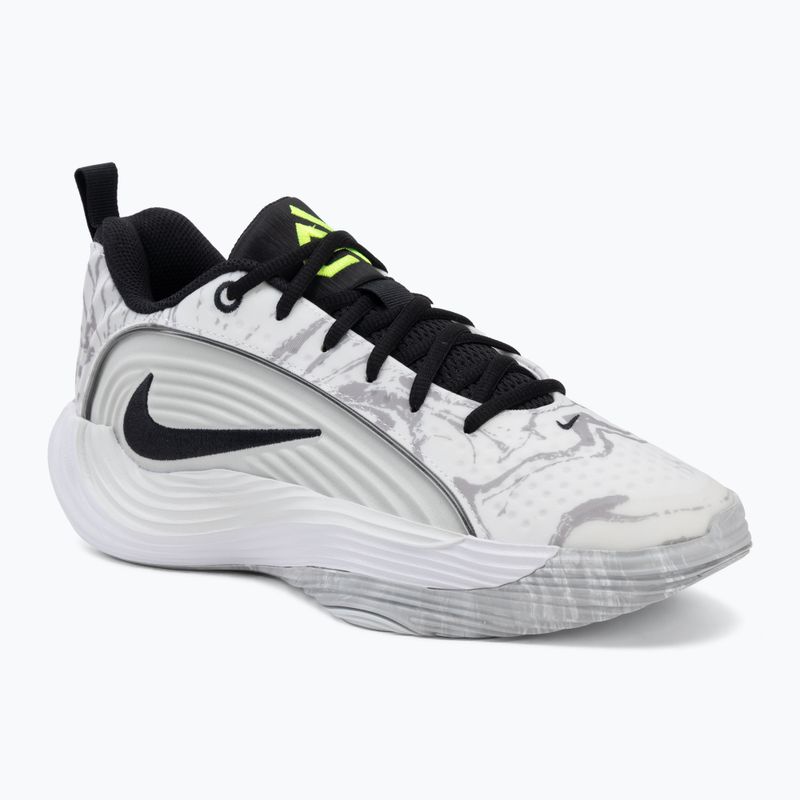 Férfi kosárlabda cipő Nike Giannis Immortality 5 white/off white/metallic silver