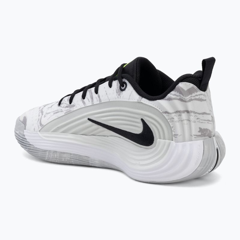 Férfi kosárlabda cipő Nike Giannis Immortality 5 white/off white/metallic silver 3