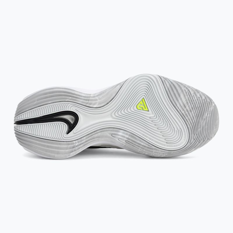 Férfi kosárlabda cipő Nike Giannis Immortality 5 white/off white/metallic silver 4