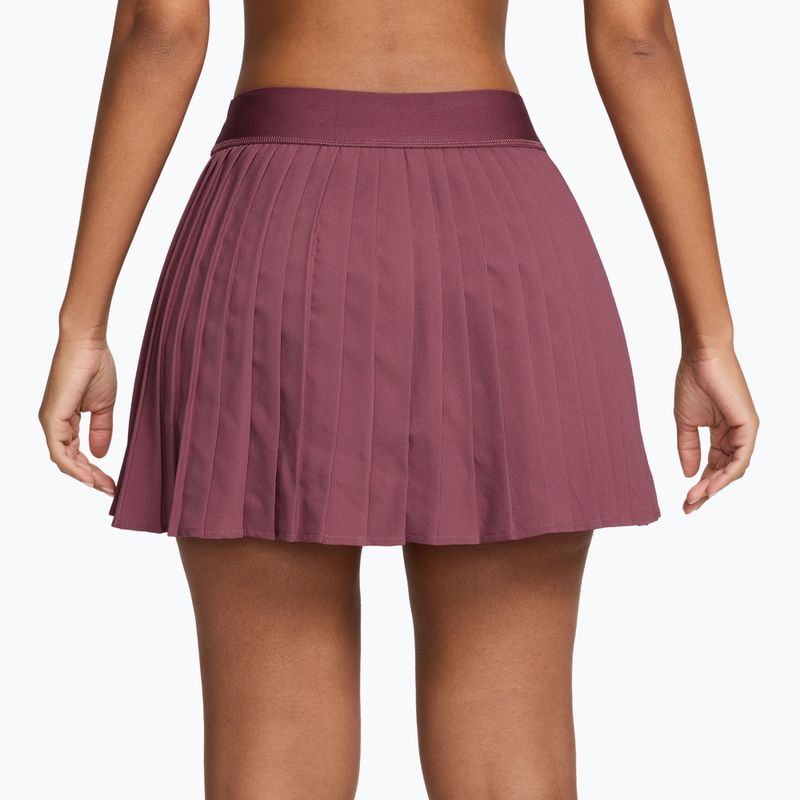 Szoknya Nike Victory Dri-Fit High-Waisted Pleated pink smoke/white 2