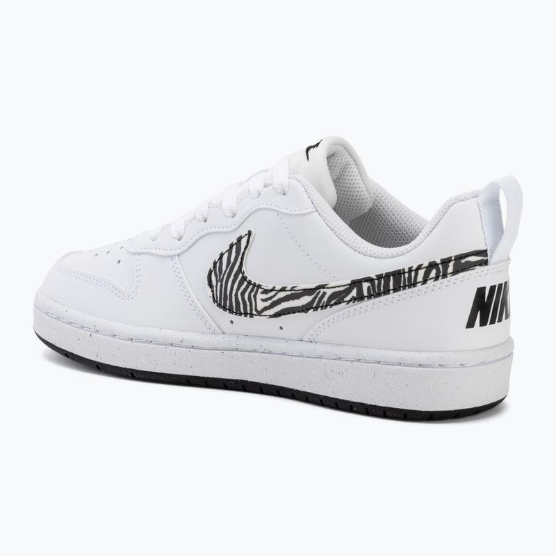 Nike Court Borough Low fehér/fekete cipő 3