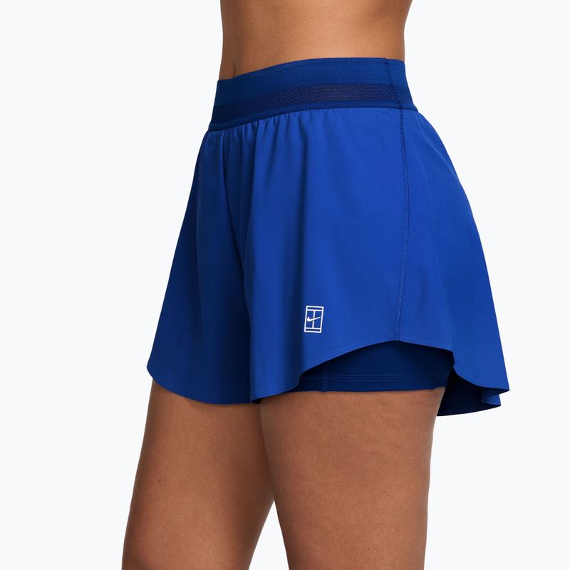 Női tenisznadrág Nike Court Ace Advantage old royal/white 3