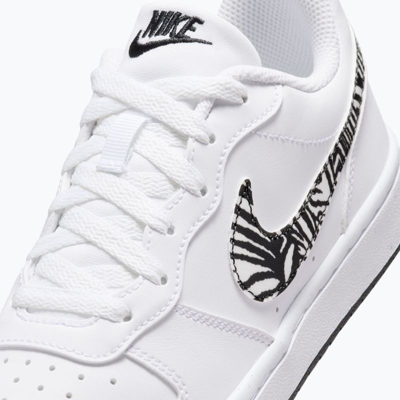 Nike Court Borough Low fehér/fekete cipő 14
