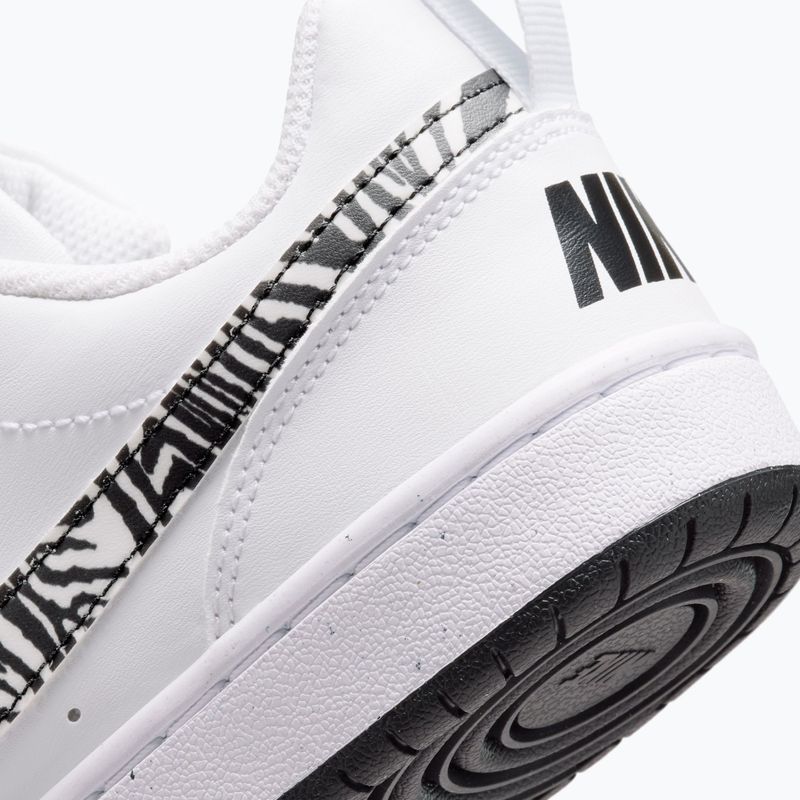 Nike Court Borough Low fehér/fekete cipő 15