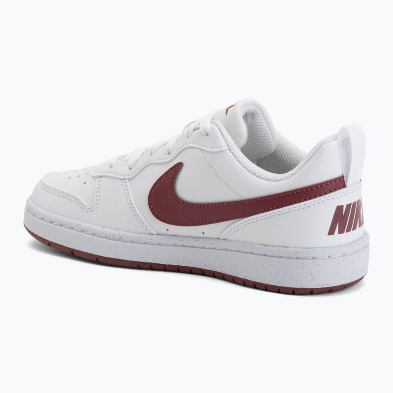 Gyermekcipő Nike Court Borough Low Recraft white/pink smoke 3