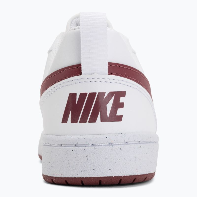 Gyermekcipő Nike Court Borough Low Recraft white/pink smoke 6