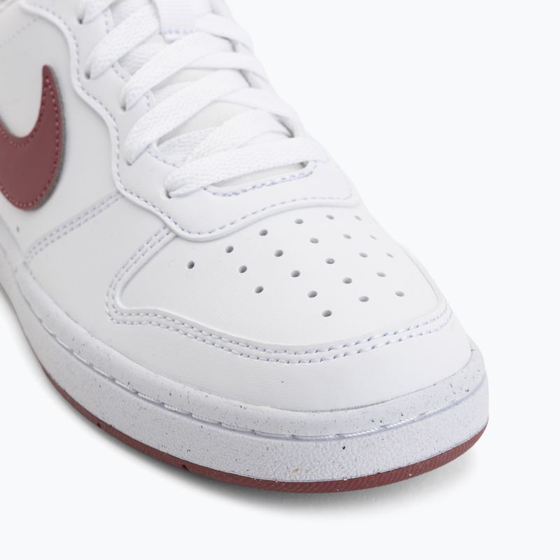 Gyermekcipő Nike Court Borough Low Recraft white/pink smoke 7