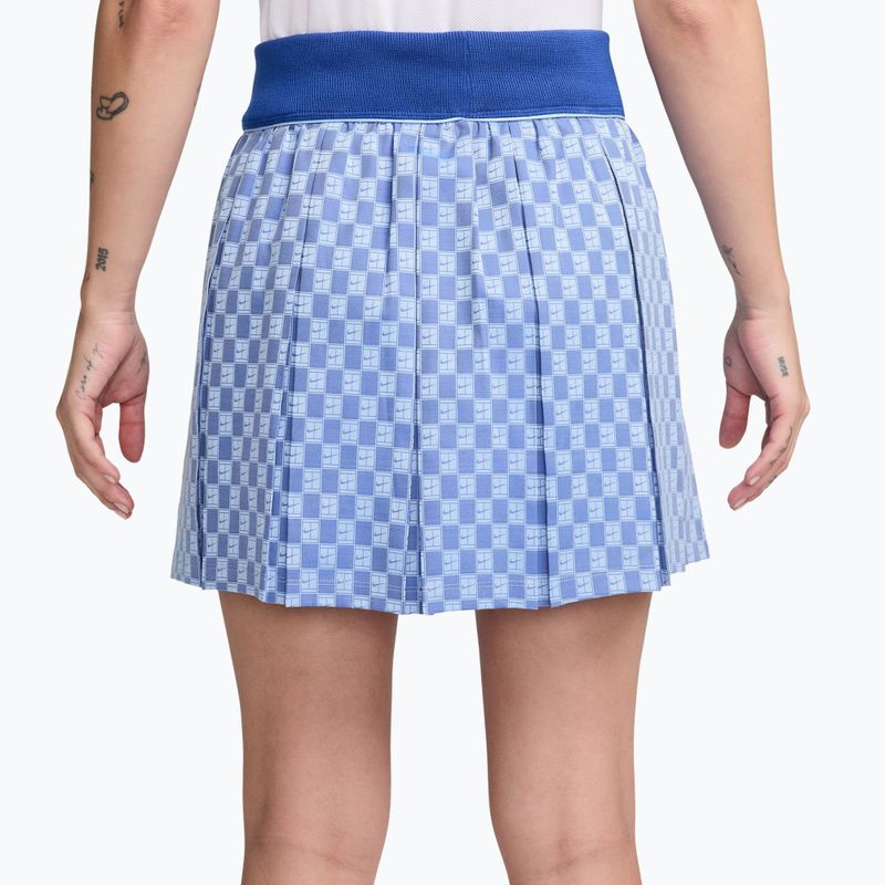 Teniszszoknya Nike Court Collection High-Waisted aluminum 2