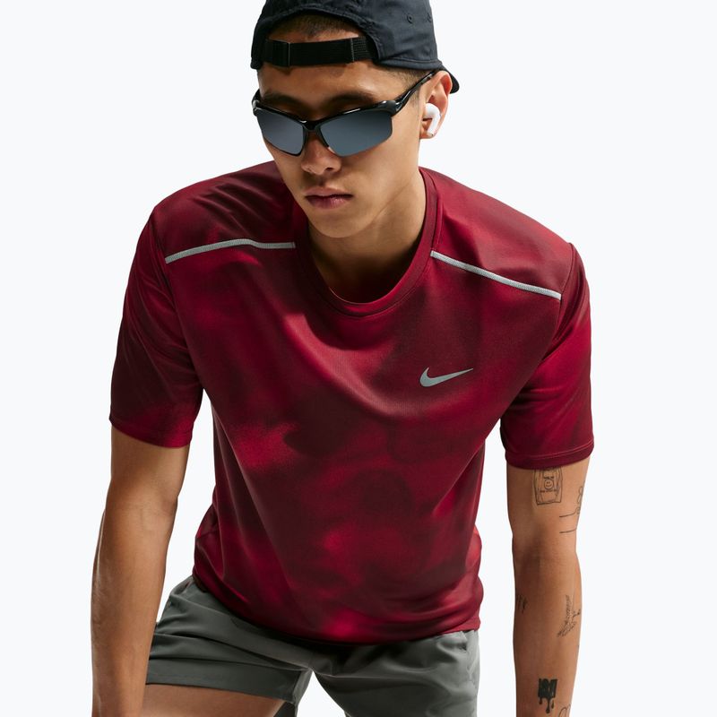 Férfi futó póló Nike Miler light crimson 6