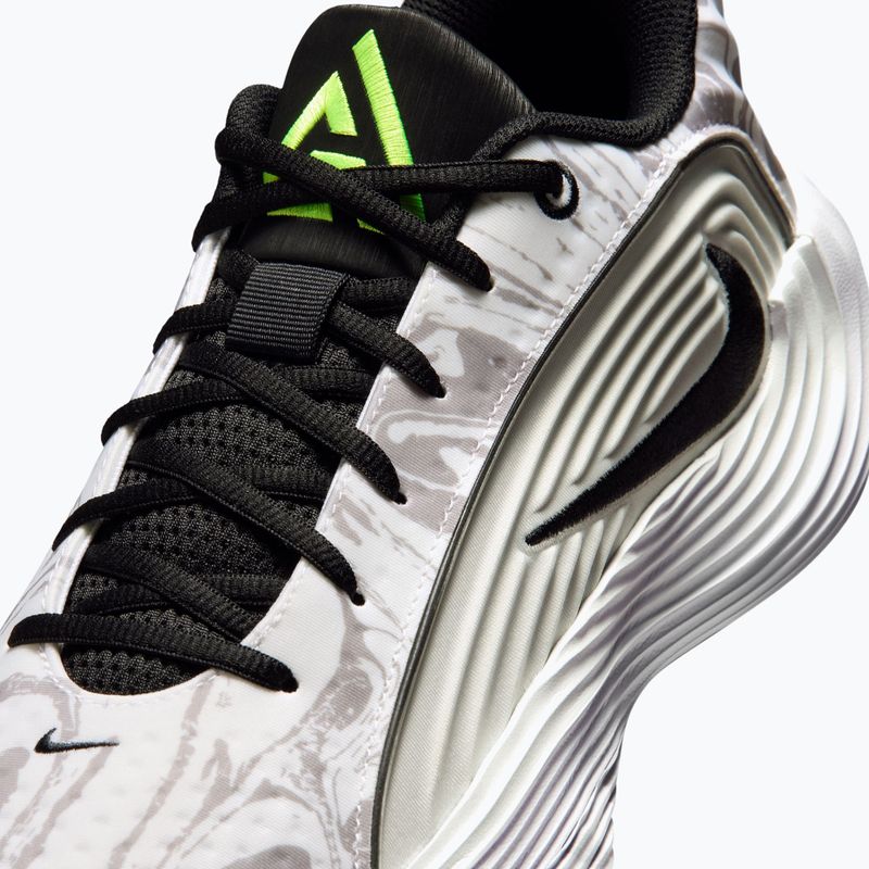 Férfi kosárlabda cipő Nike Giannis Immortality 5 white/off white/metallic silver 5