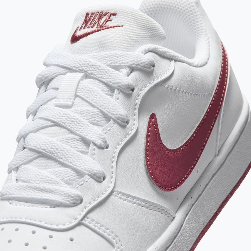 Gyermekcipő Nike Court Borough Low Recraft white/pink smoke 5