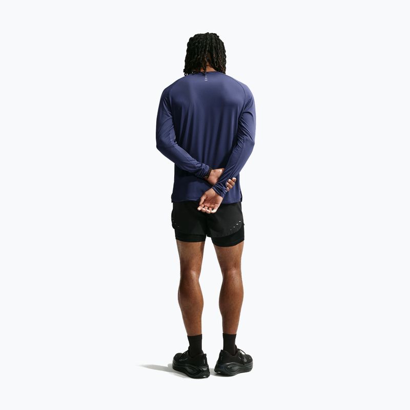Férfi futó hosszú ujjú póló Nike Stride Dri-Fit ADV Midnight Navy 3