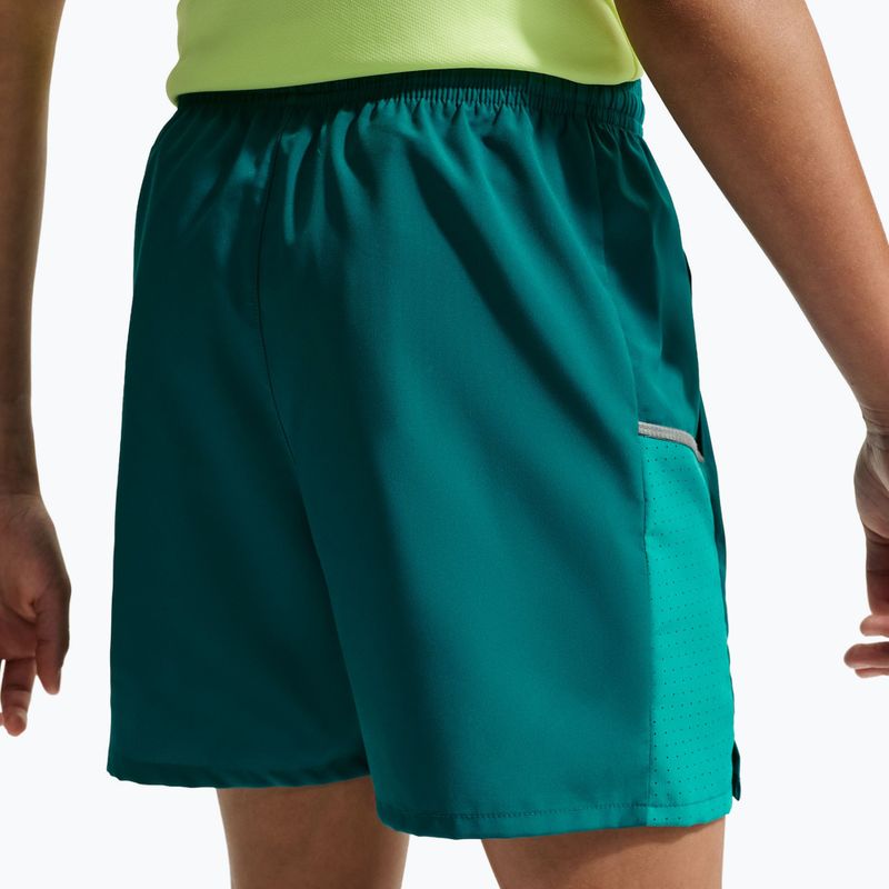 Gyerek rövidnadrág Nike Miler bright spruce/energy 6