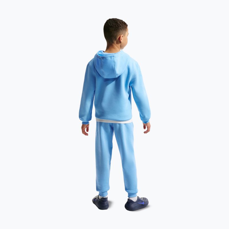 Gyerek nadrág Nike Club Fleece football blue/white 3