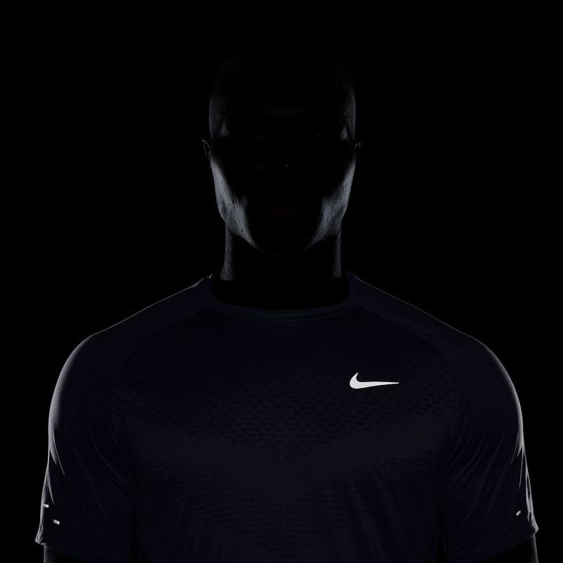 Férfi futó póló Nike Stride diffused blue 4