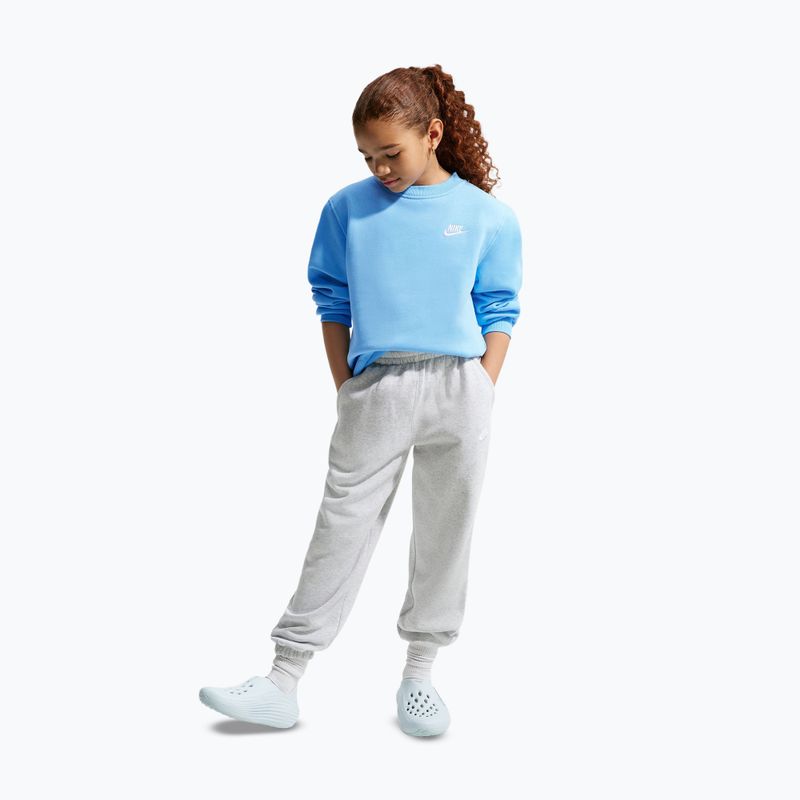 Gyerekpulóver Nike Sportswear Club Fleece football blue/white 2