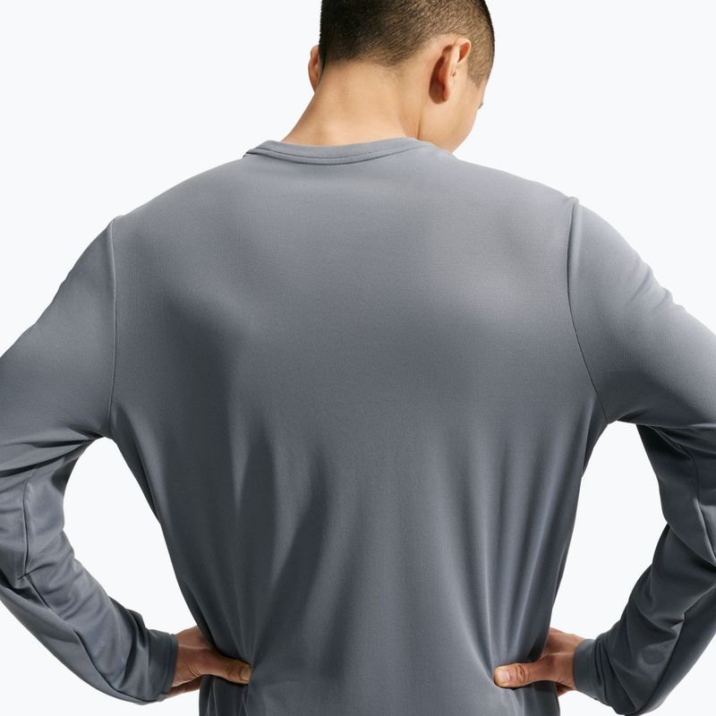 Férfi futó hosszú ujjú póló Nike Miler Dri-Fit UV smoke grey 4