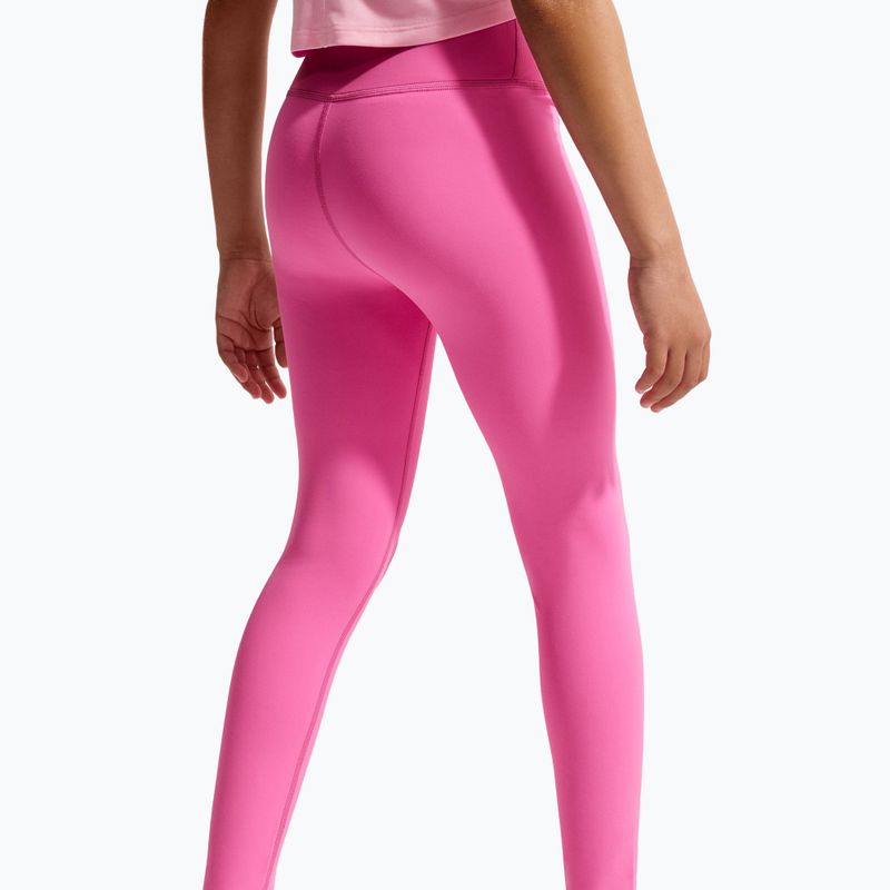 Gyerek leggingsek Nike One playful pink/white 6