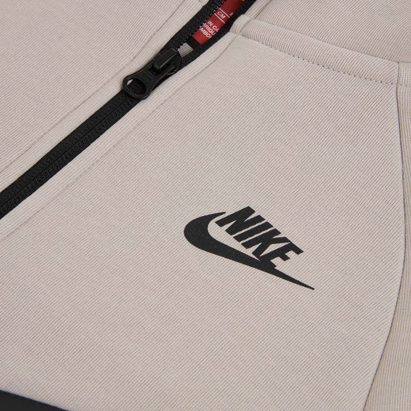Gyerekpulóver Nike Sportswear Tech Fleece moon particle/cave stone/black/black 3