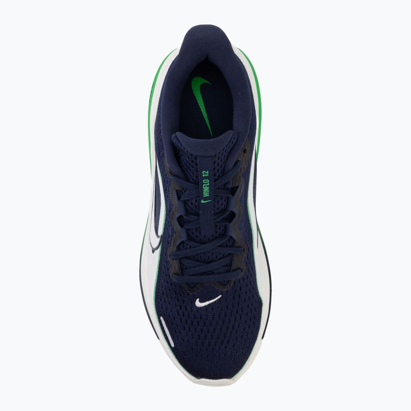 Nike Winflo 12 futócipő midnight navy/green spark/summit white 5