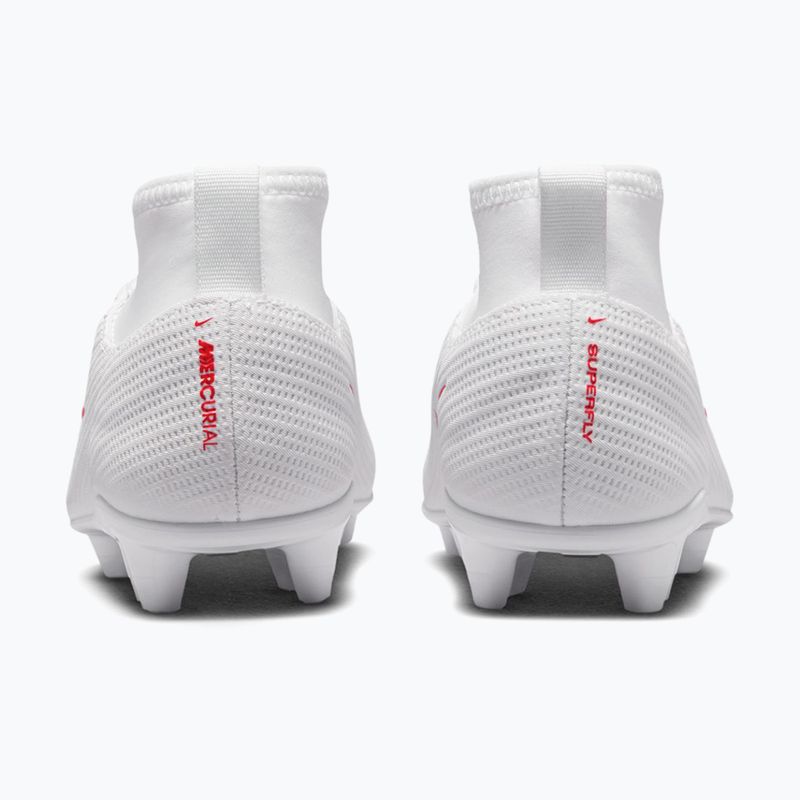 Gyermek focicipők Nike Jr. Mercurial Superfly 11 Club white/bright crimson/blur 2