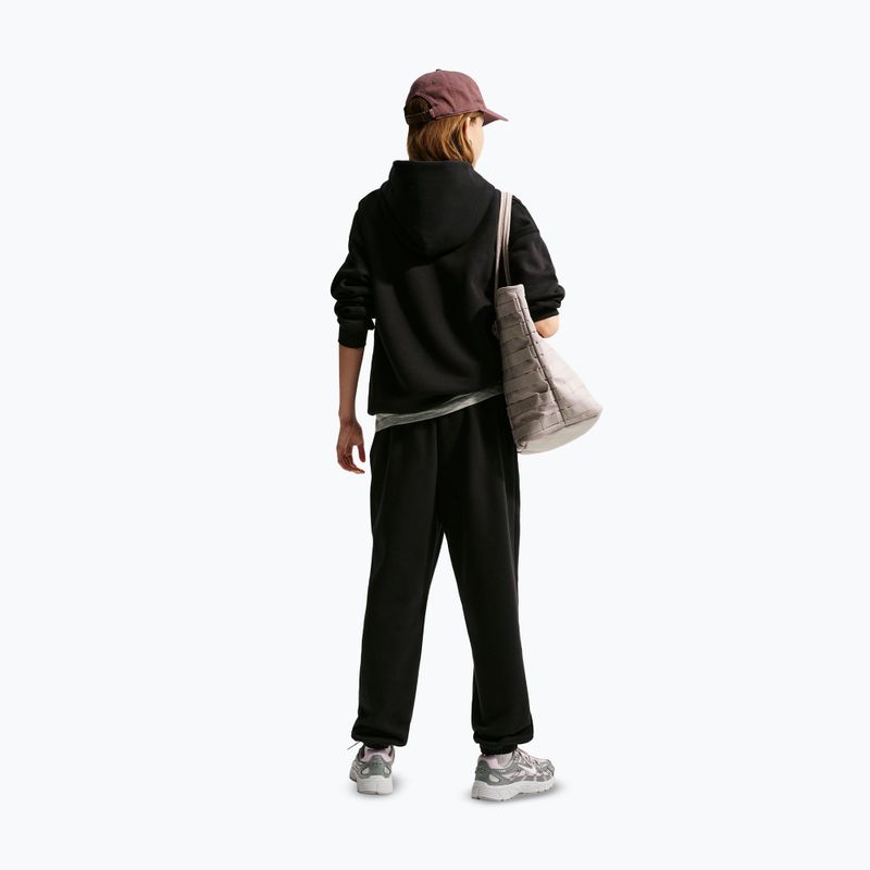 Gyerekpulóver Nike Sportswear Studio Fleece black/white 3
