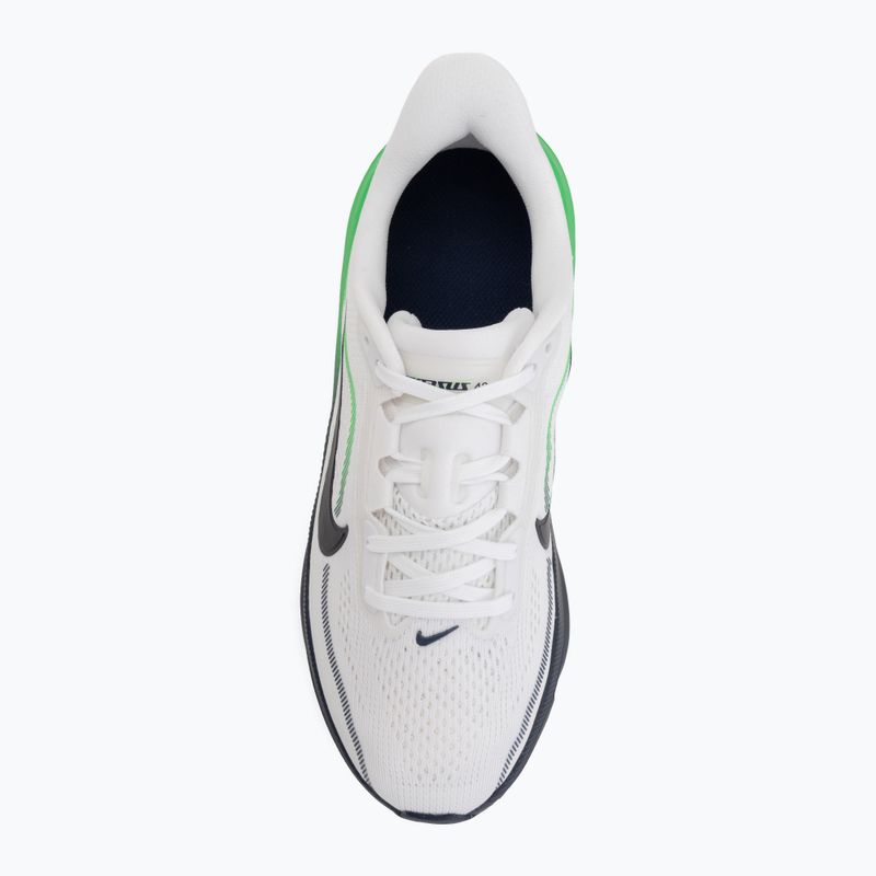 Nike Pegasus 42 futócipő fehér/zöld szikra/közép éjféli tengerészkék 5