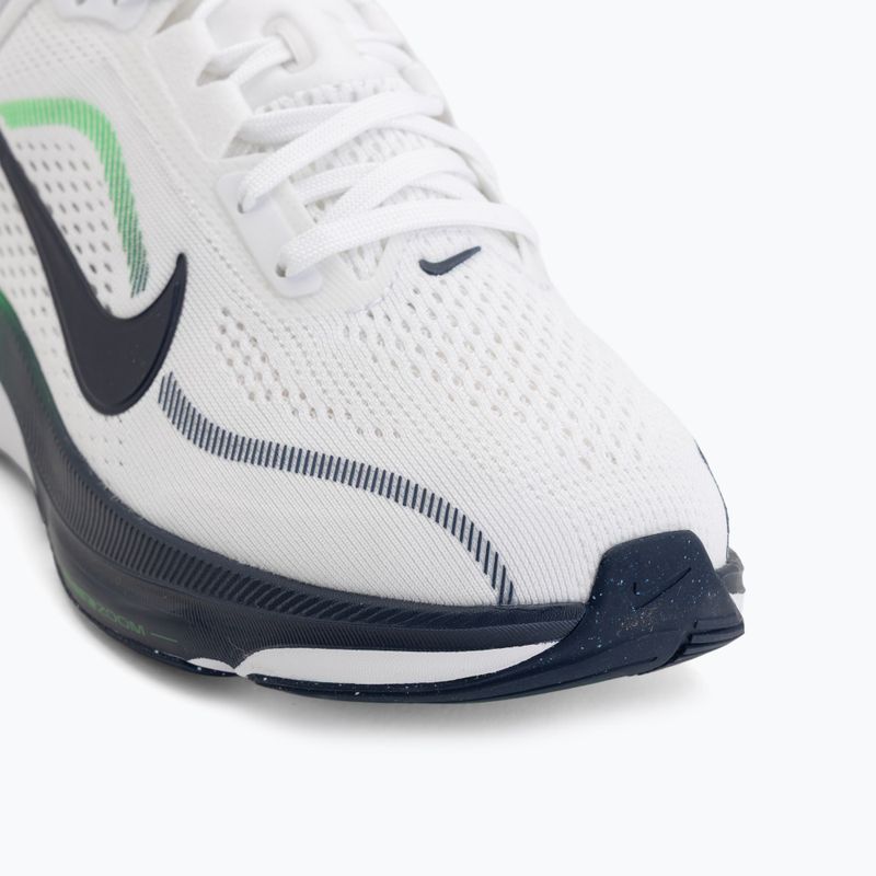 Nike Pegasus 42 futócipő fehér/zöld szikra/közép éjféli tengerészkék 7