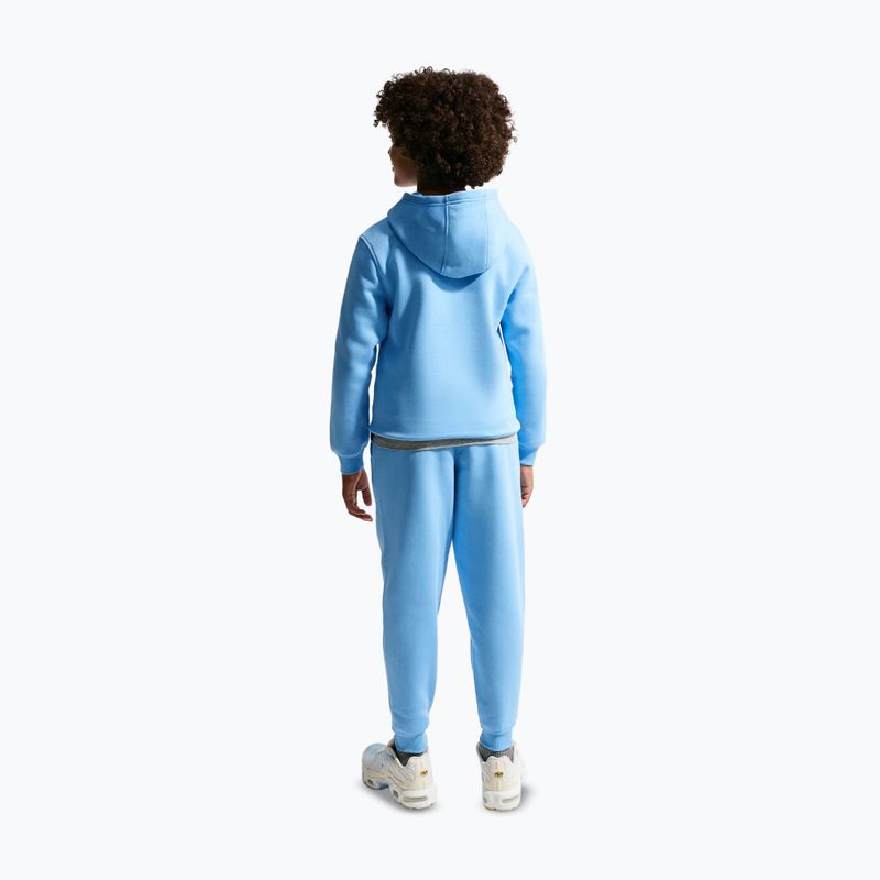 Gyerek nadrág Nike Sportswear Club Fleece football blue/white 7