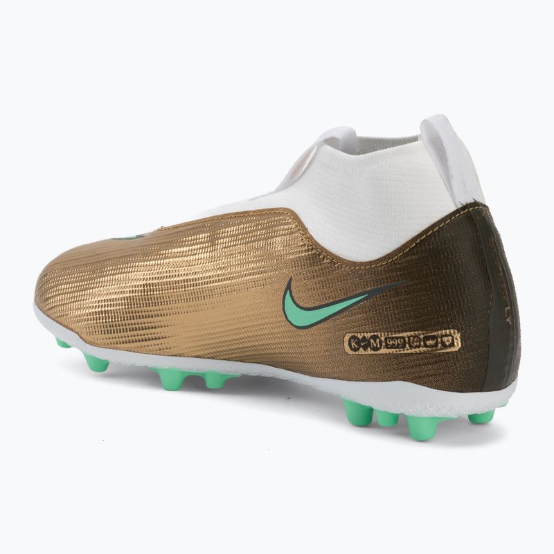 Gyermek focicipők Nike Jr. Mercurial Superfly 11 Academy "Kylian Mbappé" metallic gold/green glow 3