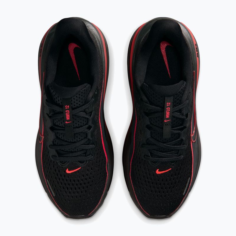 Nike Winflo 12 futócipő fekete/piros orbit/sötétszürke füst/szürke/fekete 11