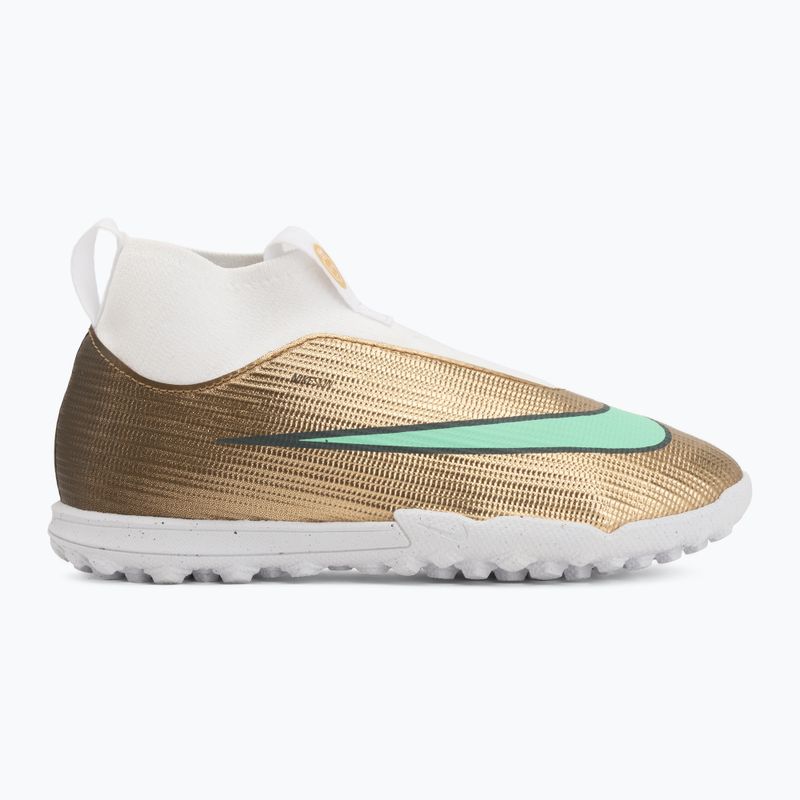 Gyermek focicipők Nike Jr. Mercurial Superfly 11 Academy "Kylian Mbappé" metallic gold/green glow 2