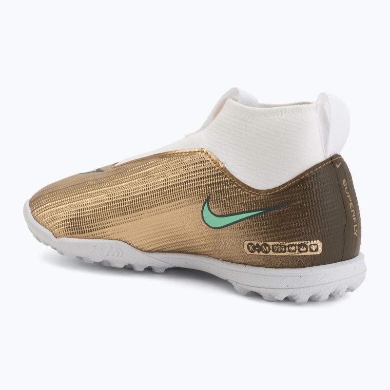 Gyermek focicipők Nike Jr. Mercurial Superfly 11 Academy "Kylian Mbappé" metallic gold/green glow 3