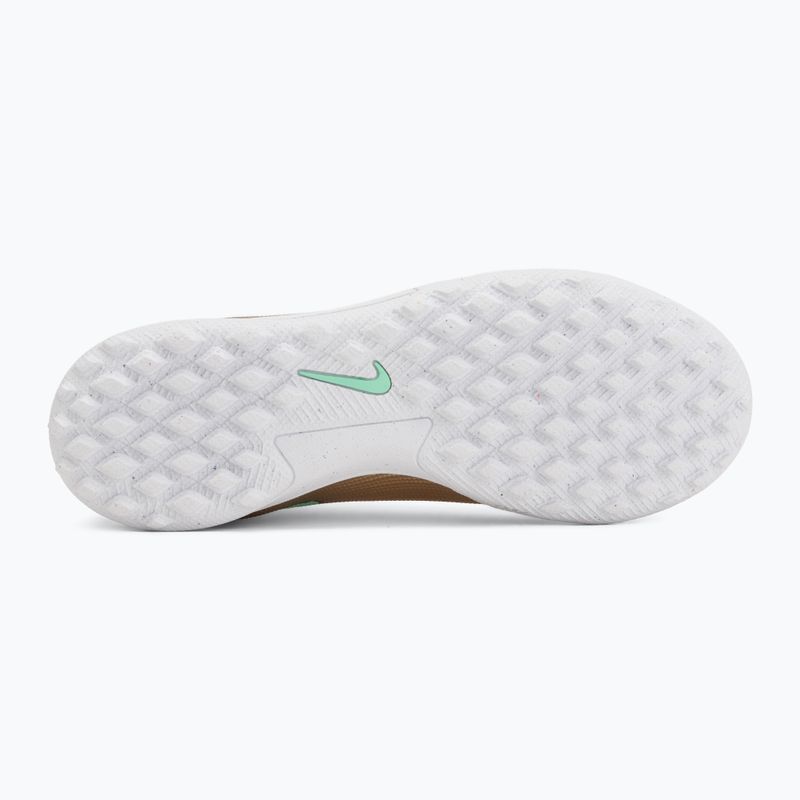 Gyermek focicipők Nike Jr. Mercurial Superfly 11 Academy "Kylian Mbappé" metallic gold/green glow 4