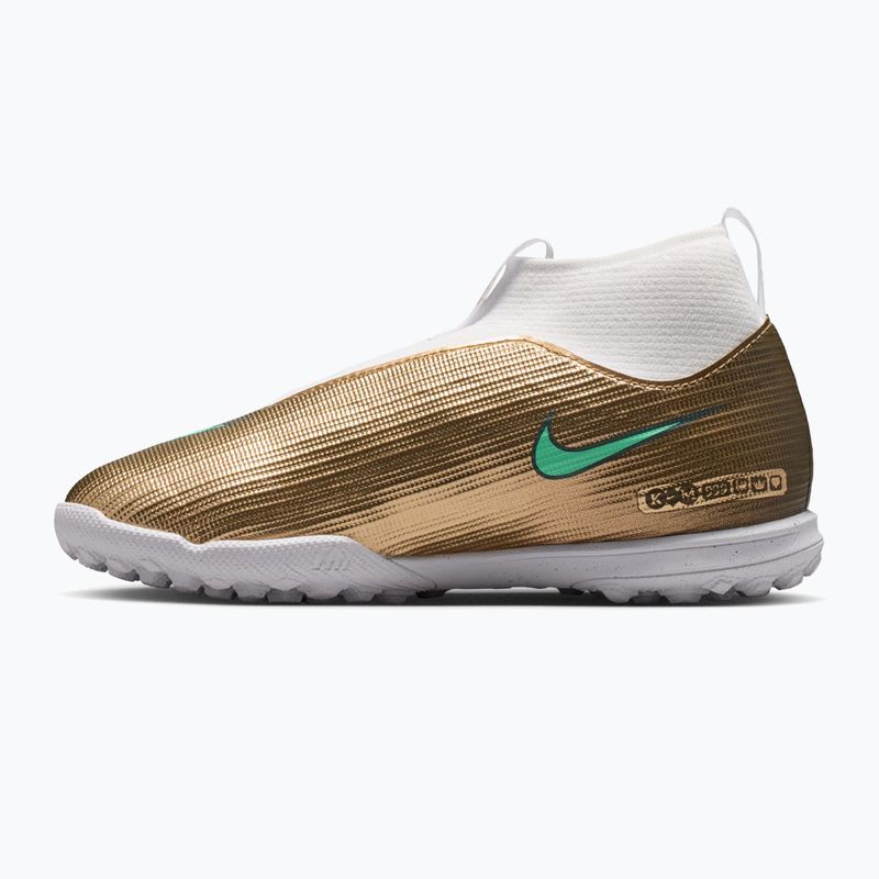 Gyermek focicipők Nike Jr. Mercurial Superfly 11 Academy "Kylian Mbappé" metallic gold/green glow 2