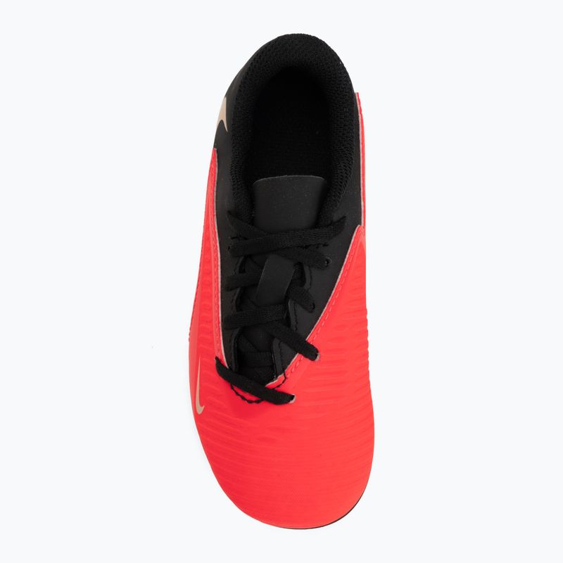 Gyermek focicipők Nike Jr. Phantom 6 Low Club bright crimson/bright crimson/black 5