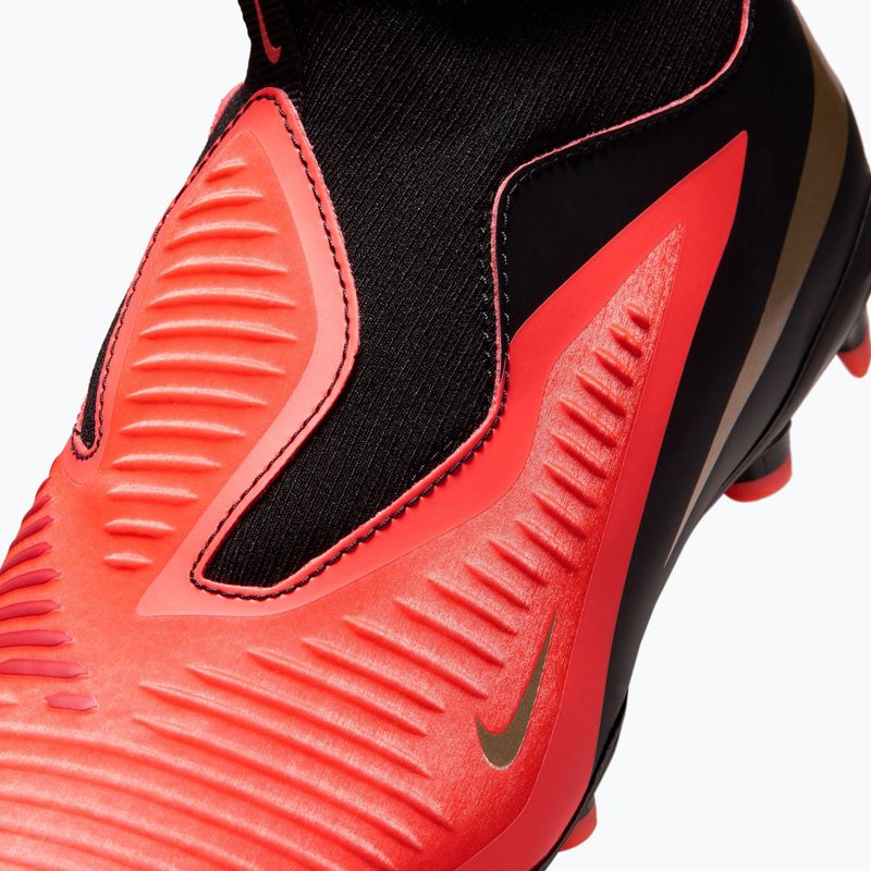 Gyermek focicipők Nike Jr. Phantom 6 High Academy Bright Crimson/Bright Crimson/Black 6