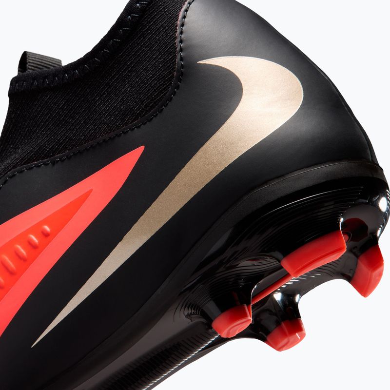 Gyermek focicipők Nike Jr. Phantom 6 High Academy Bright Crimson/Bright Crimson/Black 7