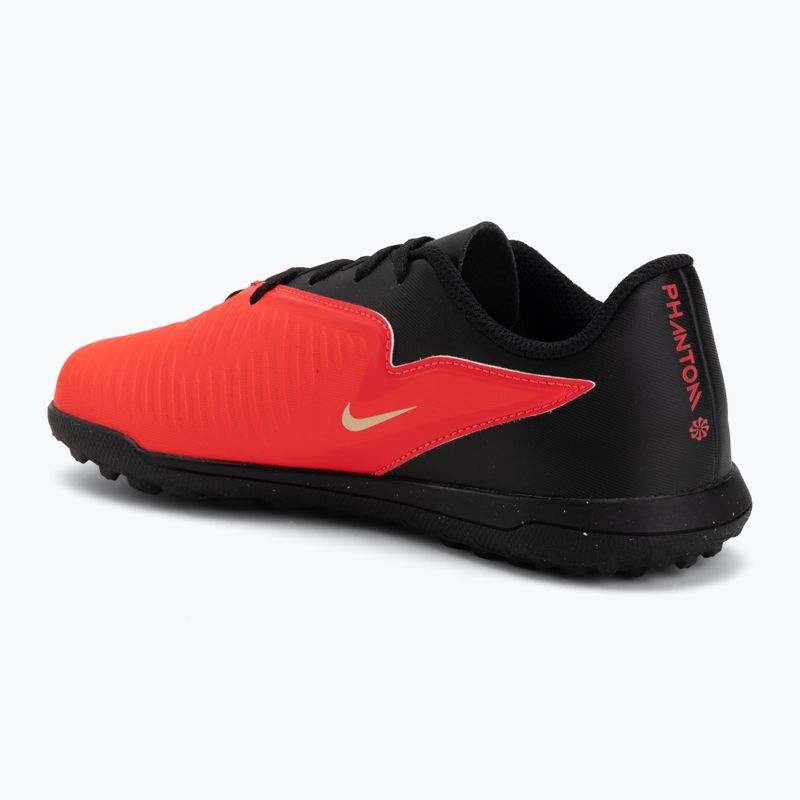Gyermek focicipők Nike Jr. Phantom 6 Low Club Bright Crimson/Bright Crimson/Black 3