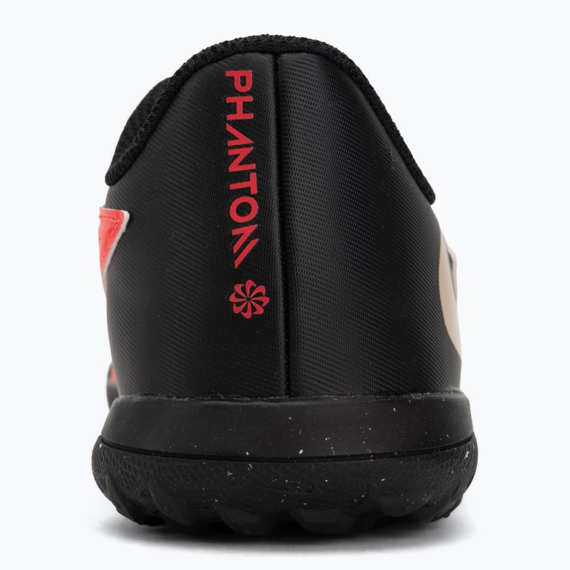 Gyermek focicipők Nike Jr. Phantom 6 Low Club Bright Crimson/Bright Crimson/Black 6