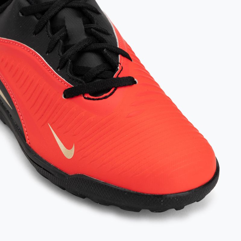 Gyermek focicipők Nike Jr. Phantom 6 Low Club Bright Crimson/Bright Crimson/Black 7